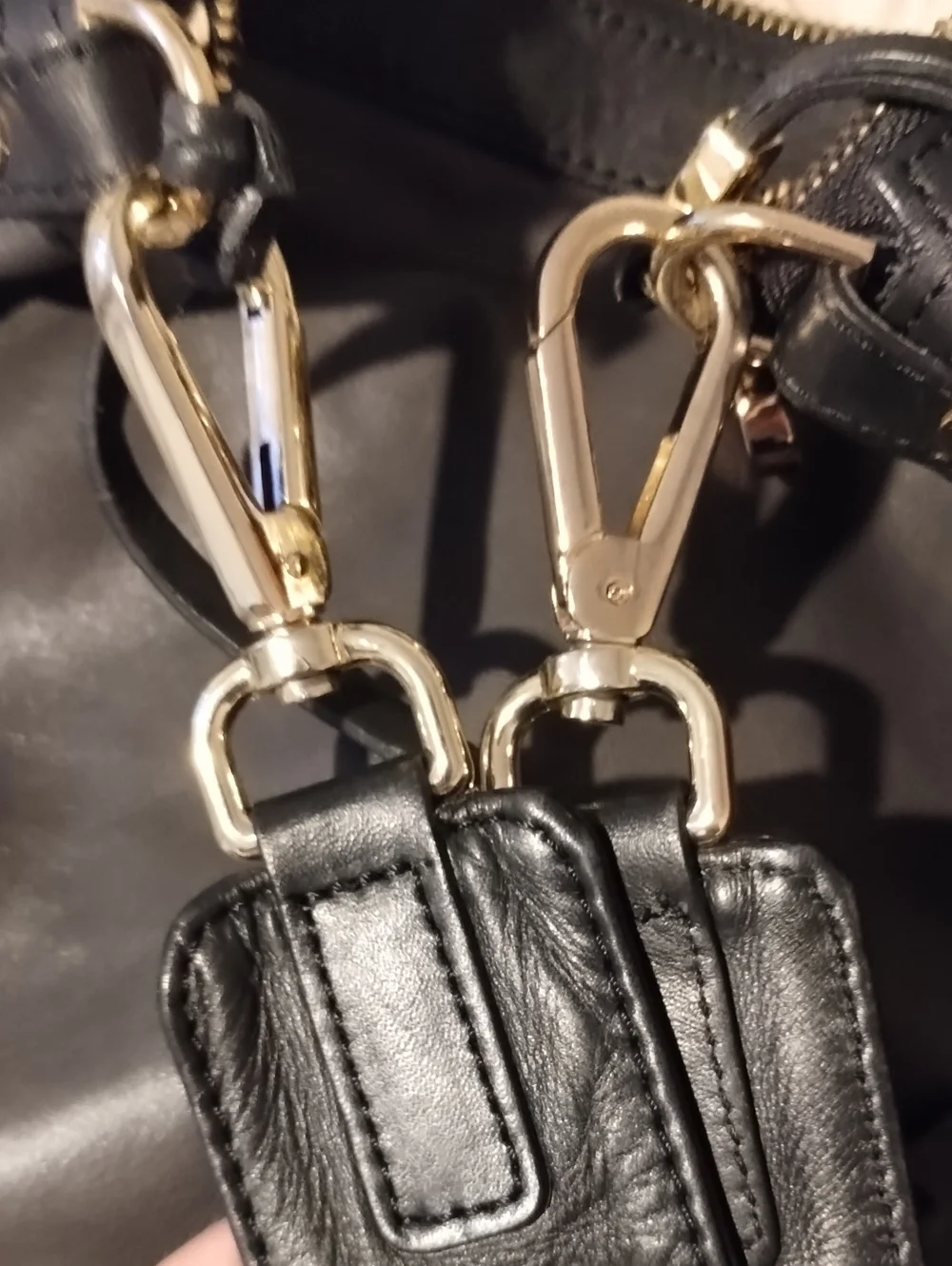 Innue Made In Italy BUTTER SOFT Tri-Tone Leather Crossbody Bag Handbag Purse
